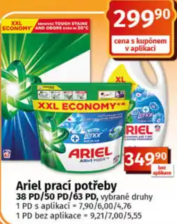 COOP TIP Ariel prací potřeby nabídka