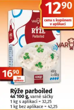 COOP TIP Rýže parboiled nabídka