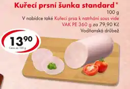 CBA Kuřecí prsní šunka standard nabídka