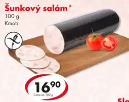 CBA Šunkový salám nabídka