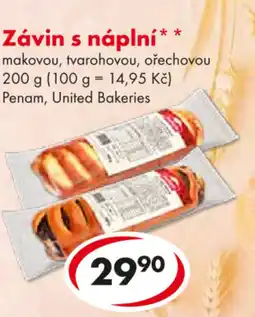 CBA Závin s náplní nabídka