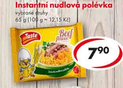 CBA Instantní nudlová polévka nabídka