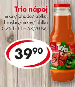 CBA Trio nápoj nabídka