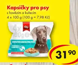 CBA Kapsičky pro psy nabídka
