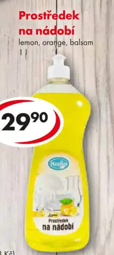 CBA Prostředek na nádobí nabídka