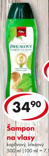 CBA Šampon na vlasy nabídka