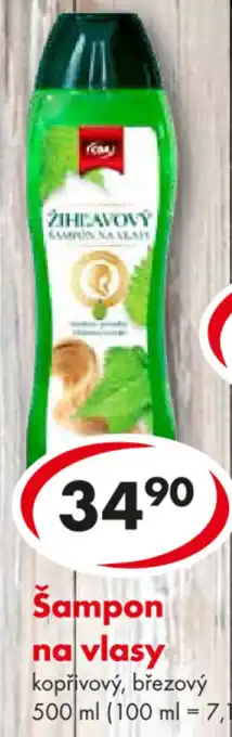 CBA Šampon na vlasy nabídka