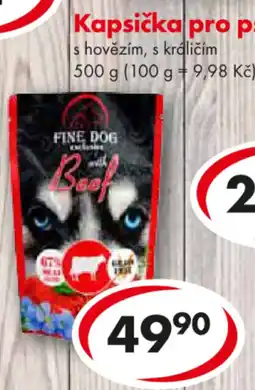 CBA Kapsička pro psy nabídka