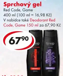 CBA Sprchový gel nabídka