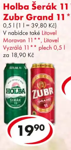 CBA Holba šerák 11* Zubr Grand 11 * nabídka