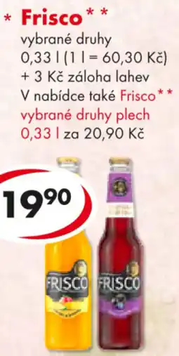 CBA Frisco nabídka