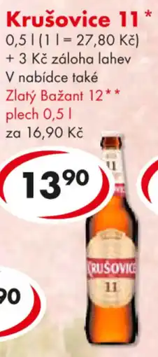 CBA Krušovice 11* nabídka