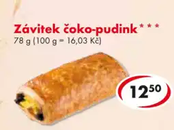 CBA Závitek čoko-pudink nabídka