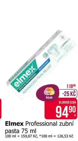 Teta Elmex Professional zubní pasta nabídka
