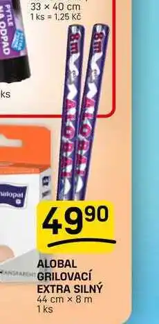 Flop ALOBAL GRILOVACÍ EXTRA SILNÝ 44 cm x 8 m 1 ks nabídka
