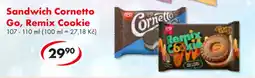 CBA Sandwich Cornetto Go, Remix Cookie nabídka