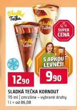 Terno SLADKÁ TEČKA KORNOUT 115 ml zmrzlina vybrané druhy nabídka