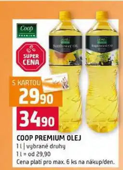 Terno COOP PREMIUM OLEJ 1l vybrané druhy nabídka