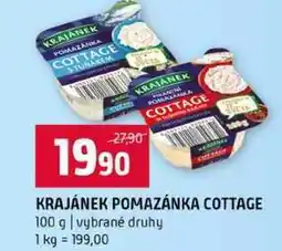 Terno KRAJÁNEK POMAZÁNKA COTTAGE 100 g vybrané druhy nabídka