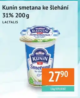 Coop hb Kunín smetana ke šlehání 31% nabídka