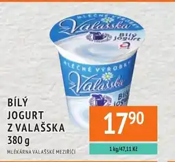 Coop hb Bílý jogurt z Valašska nabídka