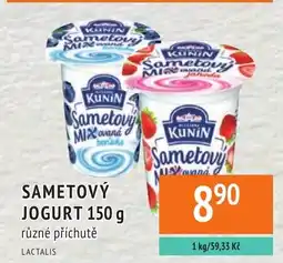 Coop hb KUNIN Sametový jogurt nabídka