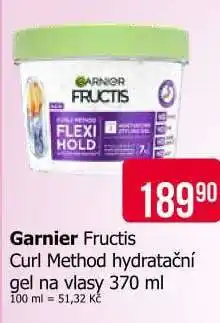 Teta Garnier Fructis Curl Method hydratační gel na vlasy 370 ml nabídka