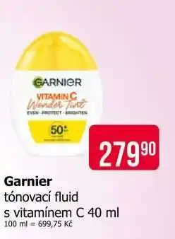 Teta Garnier tónovací fluid s vitamínem C 40 ml nabídka