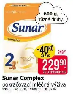Teta Sunar complex nabídka