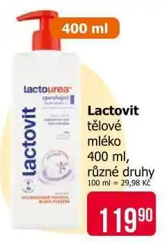 Teta Lactovit Tělové mléko nabídka