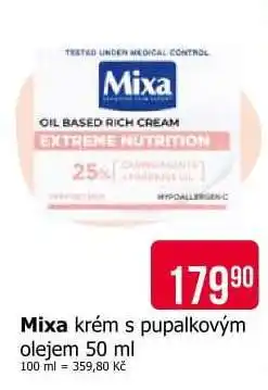 Teta Mixa krém s pupalkovým olejem 50 ml nabídka