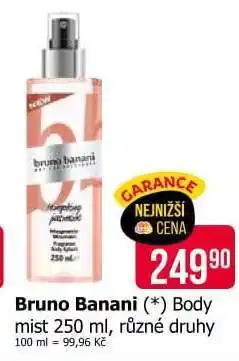 Teta Bruno Banani Body mist nabídka