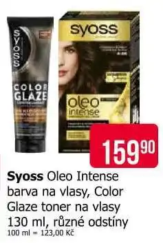 Teta Syoss Oleo Intense barva na vlasy, Color Glaze toner na vlasy nabídka