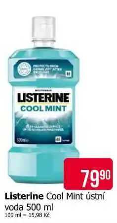 Teta Listerine Cool Mint ústní voda 500 ml nabídka