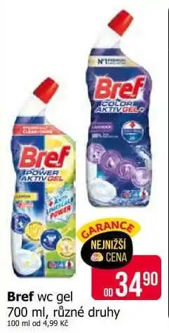 Teta Bref WC gel nabídka