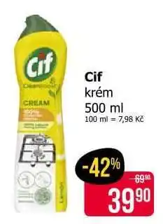 Teta Cif krém nabídka