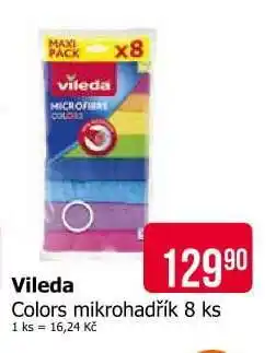 Teta Vileda Colors mikrohadřík 8 ks nabídka