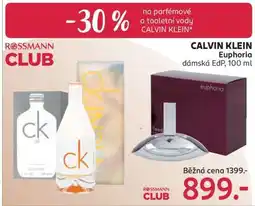 Rossmann CALVIN KLEIN Euphoria nabídka