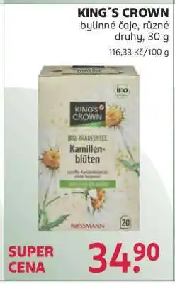 Rossmann KING´S CROWN nabídka