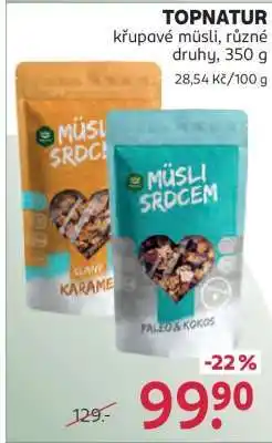 Rossmann Topnatur nabídka