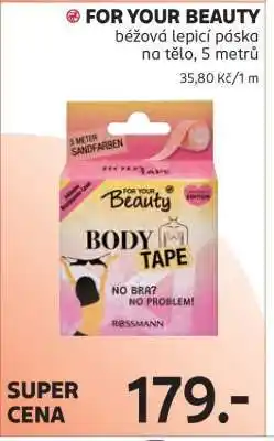 Rossmann For Your Beauty nabídka