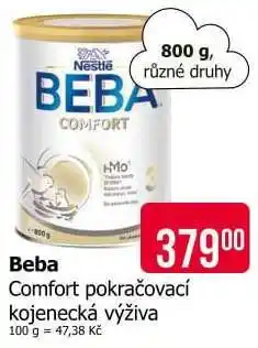 Teta Beba Comfort pokračovací kojenecká výživa nabídka