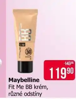 Teta Maybelline Fit Me BB krém nabídka