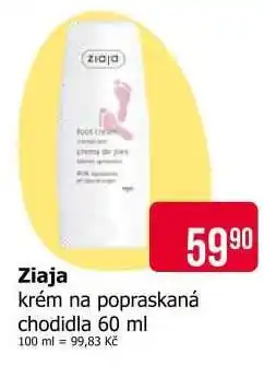 Teta Ziaja krém na popraskaná chodidla 60 ml nabídka