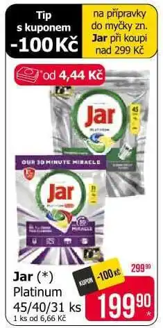 Teta Jar (*) Platinum 45/40/31 ks nabídka