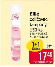 Teta Ellie odličovací tampony nabídka