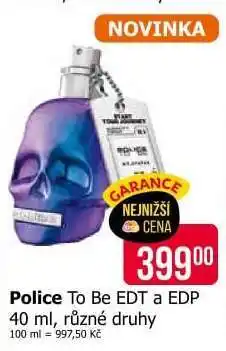 Teta Police To Be EDT a EDP nabídka