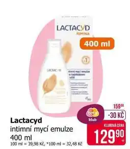 Teta Lactacyd intimní mycí emulze 400 ml nabídka