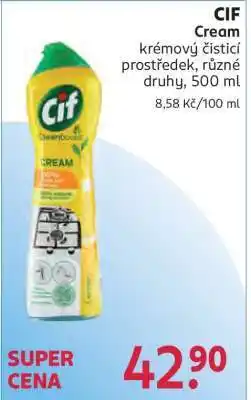 Rossmann CIF CREAM nabídka