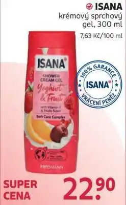 Rossmann ISANA krémový sprchový gel, 300 ml nabídka